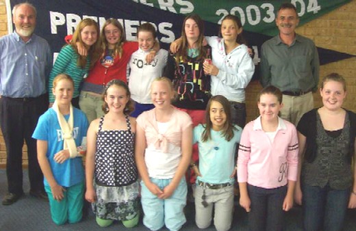 06-07 U14Girls Presentation Night 06-07U14GirlsPresentationNight 520pix